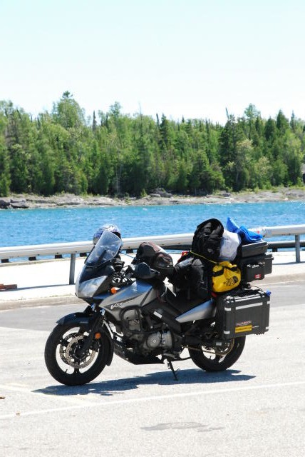 but the bike waits patiently